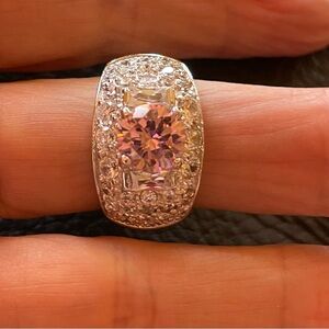 Sterling Silver CZ size 8